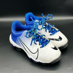 Nike Kids Hyperdiamond 4 Keystone Molded Softball Cleats - Sz 11 Royal/Black